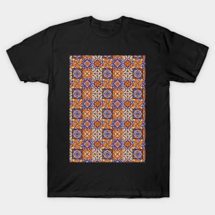 Portuguese Tile Pattern T-Shirt